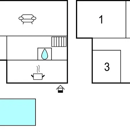 Cozy In With Kitchen Semesterbostad *